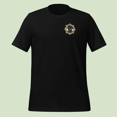 Classic Tee with the original dog badge