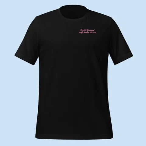 Classic Tee with the Deep Sea dog badge