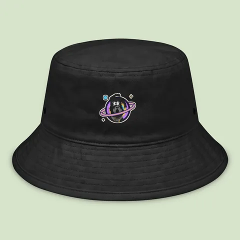 Gorro de pescador con tu perrito · Orbit Daze