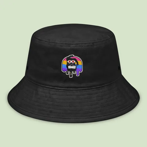 Buckethatt med din vovve · Tie-Dye Chomp