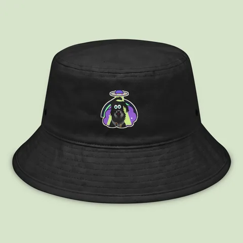 Gorro de pescador con tu perrito · Vacuumed by UFO