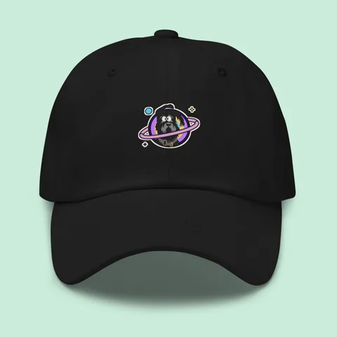 Gorra con tu perrito · Orbit Daze
