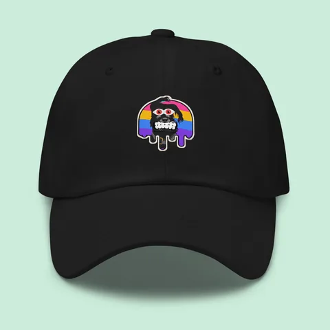 Czapka z daszkiem z twoim pieskiem · Tie-Dye Chomp