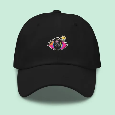 Cappellino con il tuo cagnolino · Trippy Genious