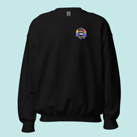 Sweatshirt med din vovve · Tie-Dye Chomp