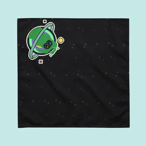 Bandana pour chien avec ton toutou · Alienated Pup