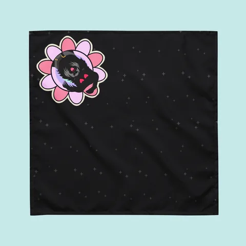 Bandana pour chien avec ton toutou · Heart Eyes