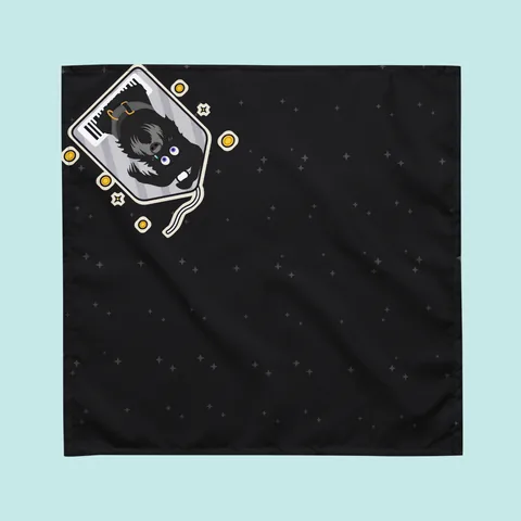 Bandana para cão com o teu cãozinho · Price Tag