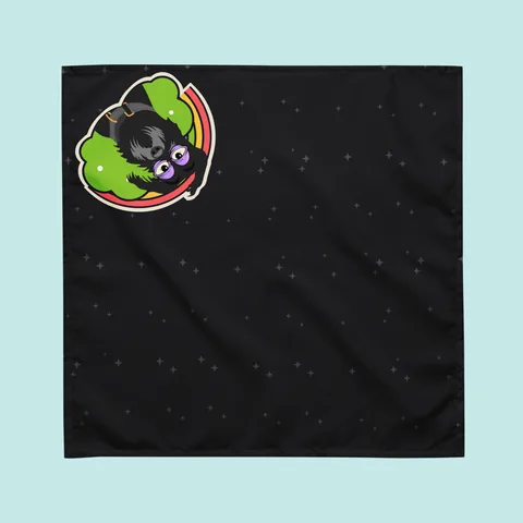 Hondenbandana met jouw hondje · Sleepy Swirl