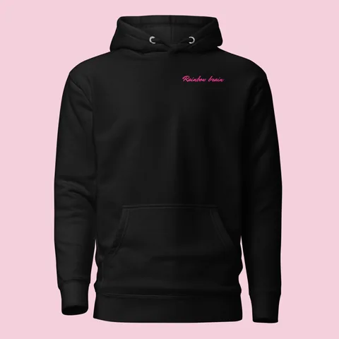 Sudadera con capucha con tu perrito · Rainbow Brain