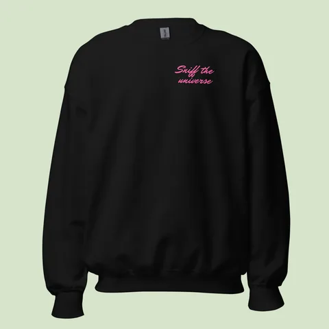 Crewneck Sweatshirt with the Third Eye dog badge